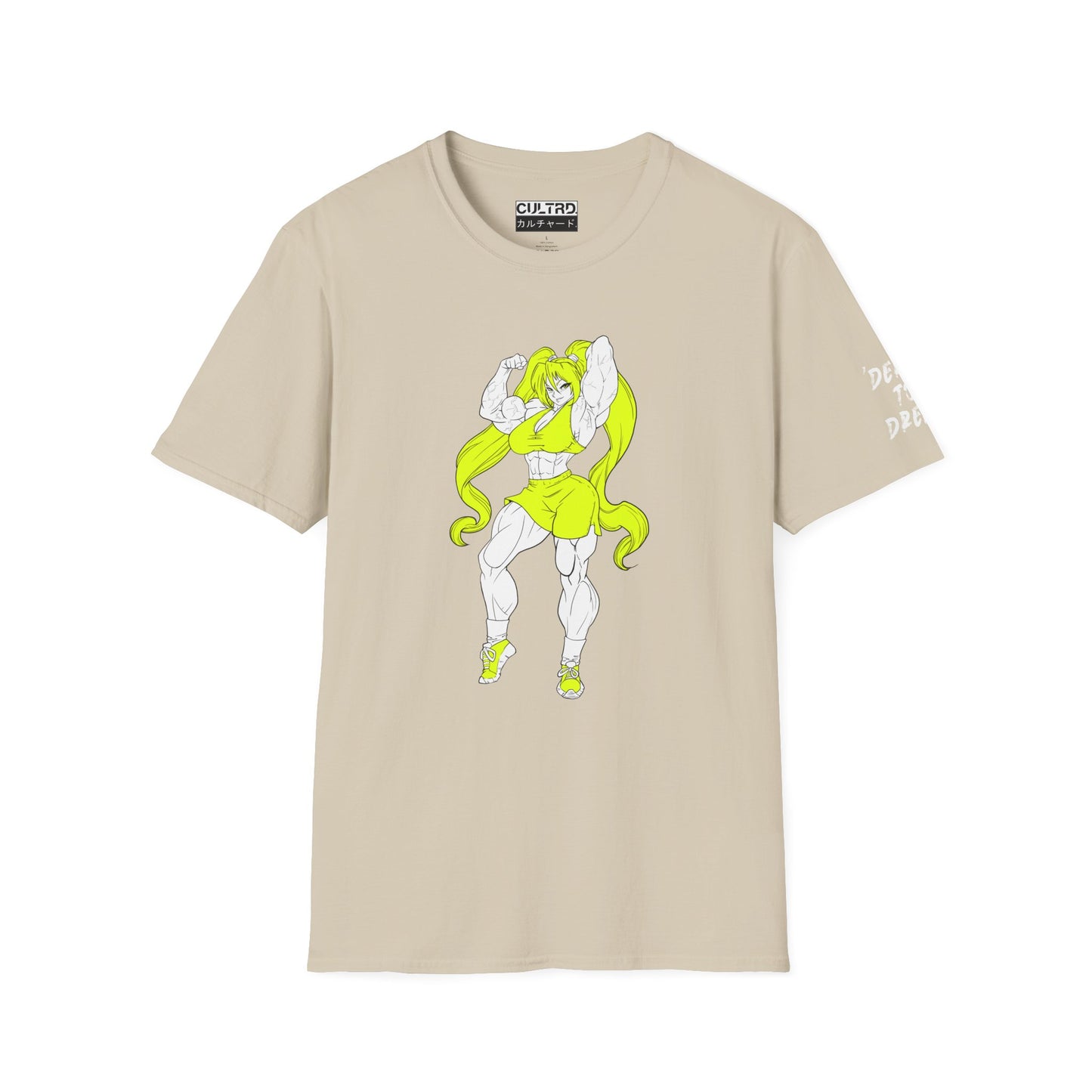 Cultrd Collection, Season 2: 'Dere To Dream Basic Tee (Fluoro Yellow)