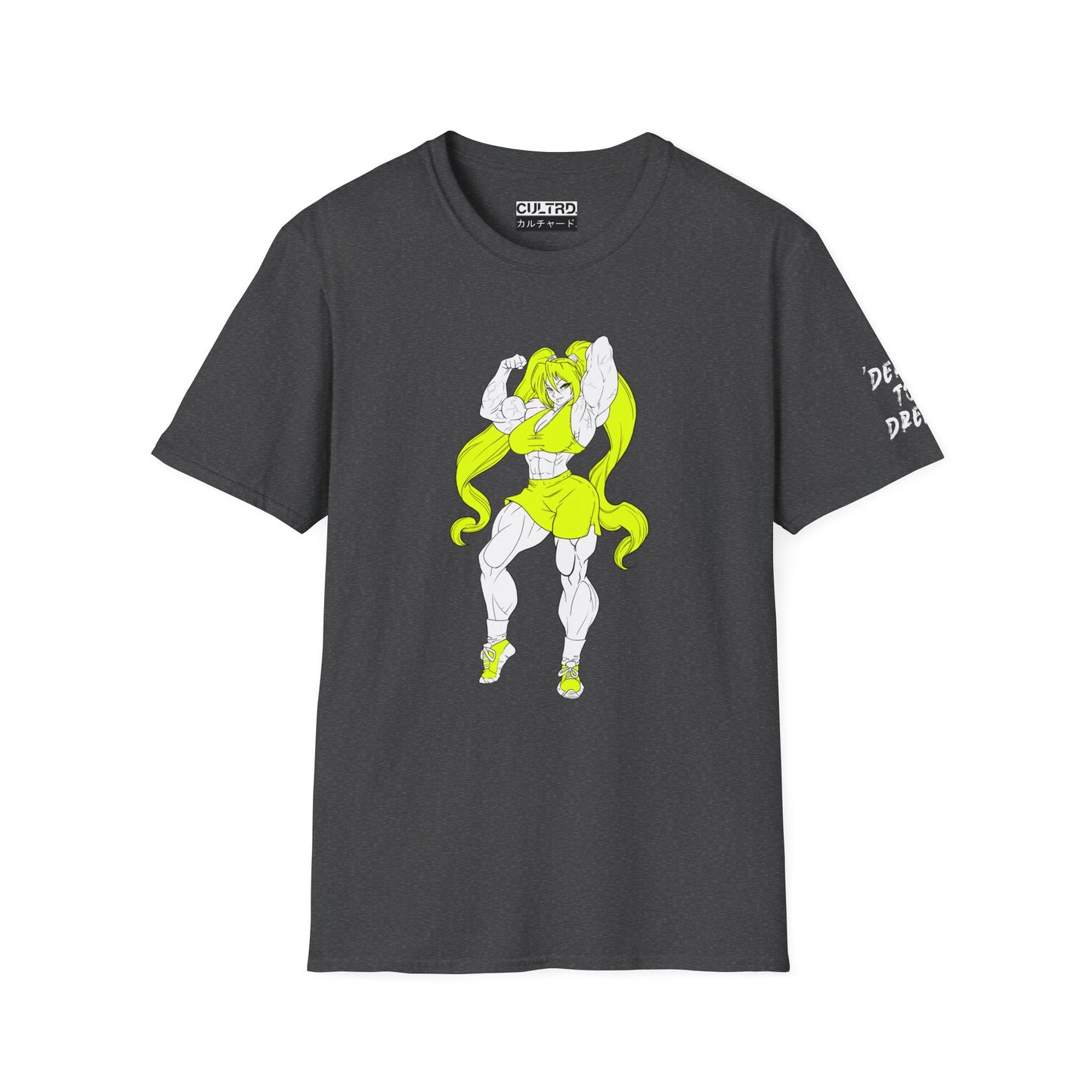 Cultrd Collection, Season 2: 'Dere To Dream Basic Tee (Fluoro Yellow)