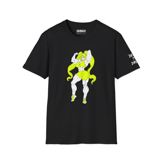 Cultrd Collection, Season 2: 'Dere To Dream Basic Tee (Fluoro Yellow)