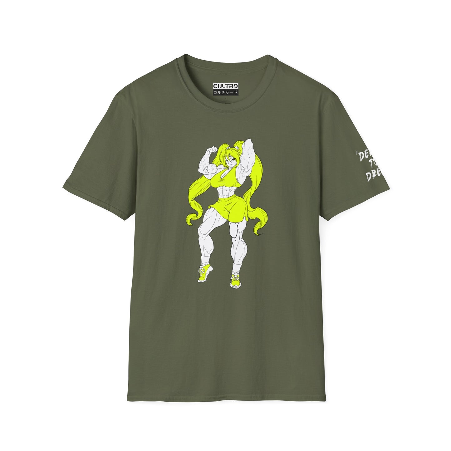 Cultrd Collection, Season 2: 'Dere To Dream Basic Tee (Fluoro Yellow)